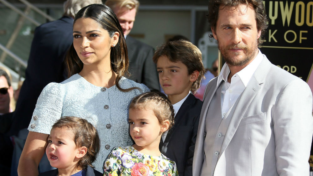 Matthew McConaughey and his wife: Camila Alves