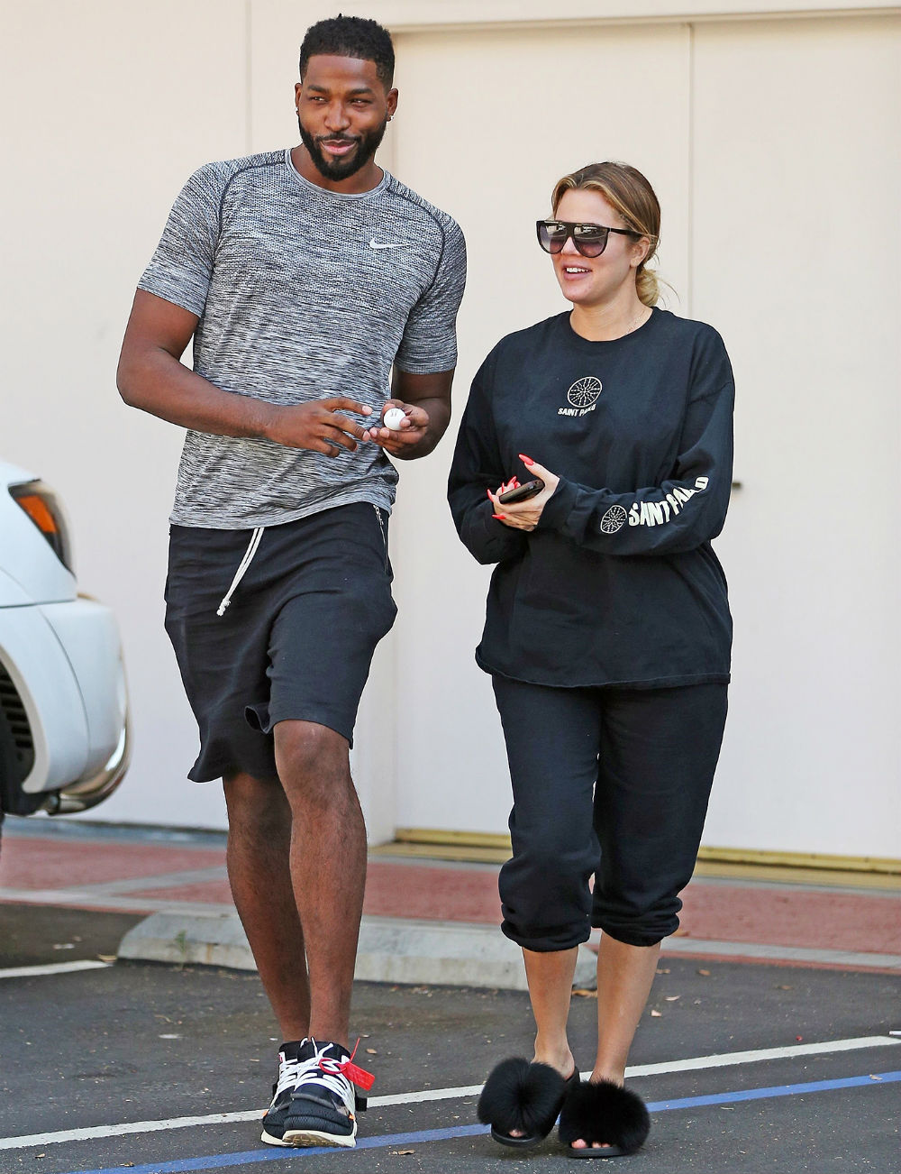 Khloe Kardashian and Tristan Thompson