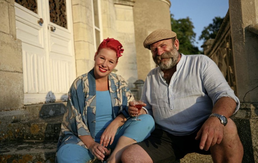 Dick Strawbridge and his wife Angel Adoree